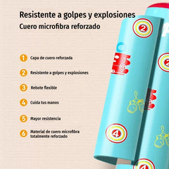 🥊 Muñeco de boxeo inflable con rebote automático – Libera energía y fomenta el movimiento ⚡