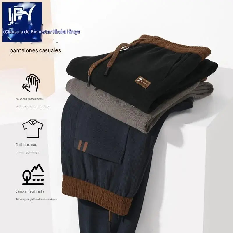 🔥🔥【M-4XL】Nuevos pantalones casuales de primavera para hombre 2026