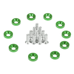 【30 arandelas + 30 tornillos】📢📢 ¡50% de descuento! ⏰ 30 pares de arandelas universales para tornillos de automóviles
