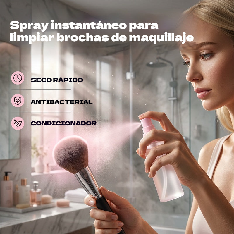 💖💄Spray limpiador portátil para brochas de maquillaje