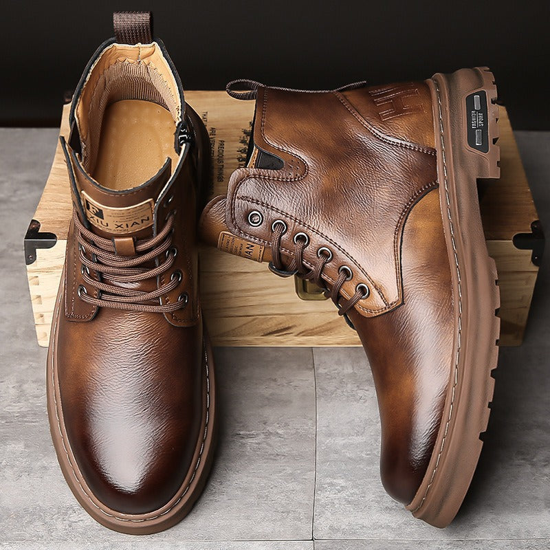 🔥✨【Nuevos estilos de otoño】【38-45】Botas Martin informales de suela gruesa de otoño