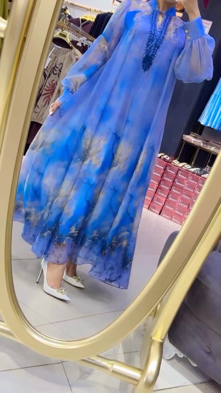 😎💃Nuevos productos de verano💥【S-5XL】Vestido holgado de gasa de talla grande | Cómodo y transpirable, ideal para el verano