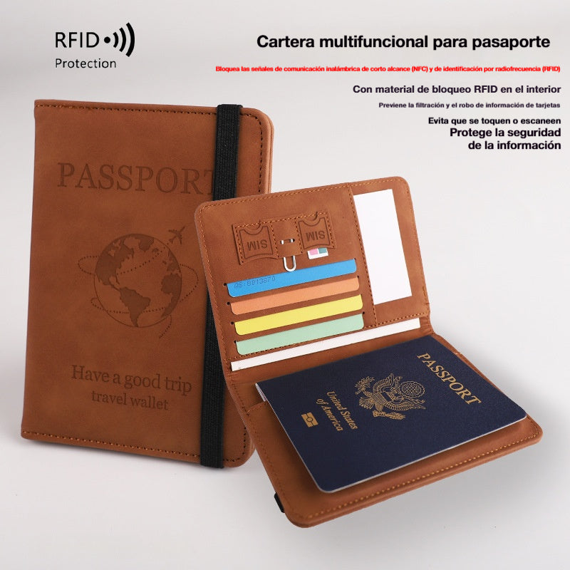 🔥【Compre 1 y obtenga 1 gratis：2 piezas】🎒✨ Cartera de Viaje Premium con Protección RFID – Seguridad y estilo en cada trayecto