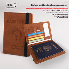 🔥【Compre 1 y obtenga 1 gratis：2 piezas】🎒✨ Cartera de Viaje Premium con Protección RFID – Seguridad y estilo en cada trayecto
