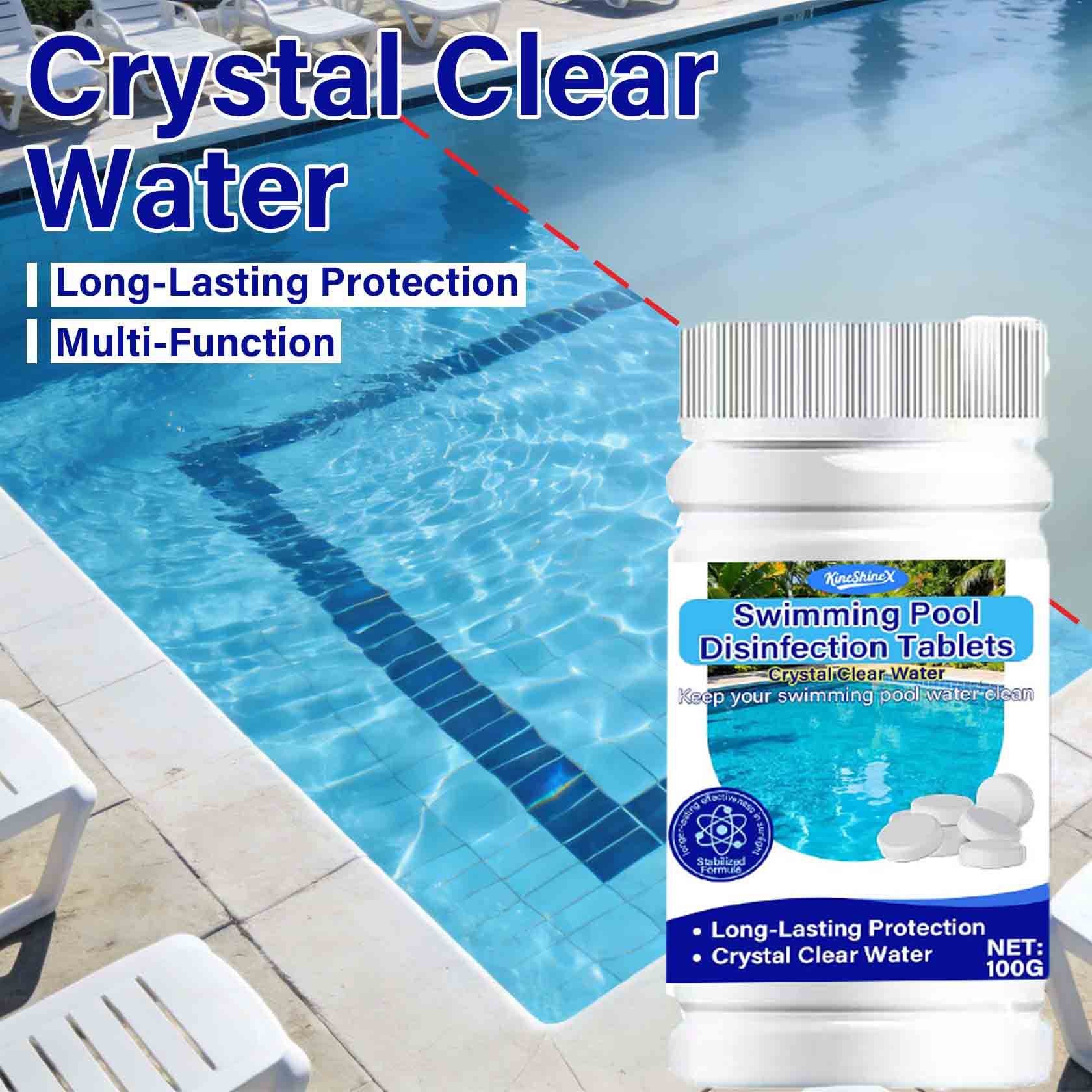 🔥Compre 1 y obtenga 1 gratis（2 botella）Pastillas efervescentes para la limpieza de piscinas
