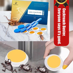 💥【5 cajas con 40 cápsulas】 Parche de cebo de gel fuerte para matar cucarachas