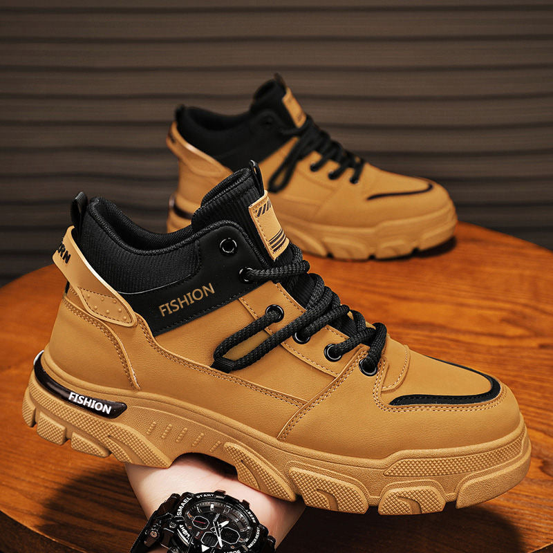 🔥【Novedad Otoño/Invierno 2025】👢Botas Martin para hombre｜Antideslizantes💧Impermeables⛰Resistentes al desgaste💪Cálidas🔥