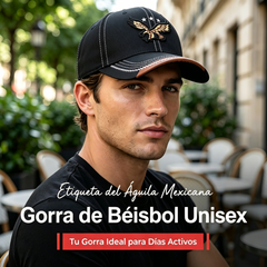 🔥 【Compra 1, llévate 1 gratis】2 piezas por 23 euros💙Gorra de béisbol con bordado de águila