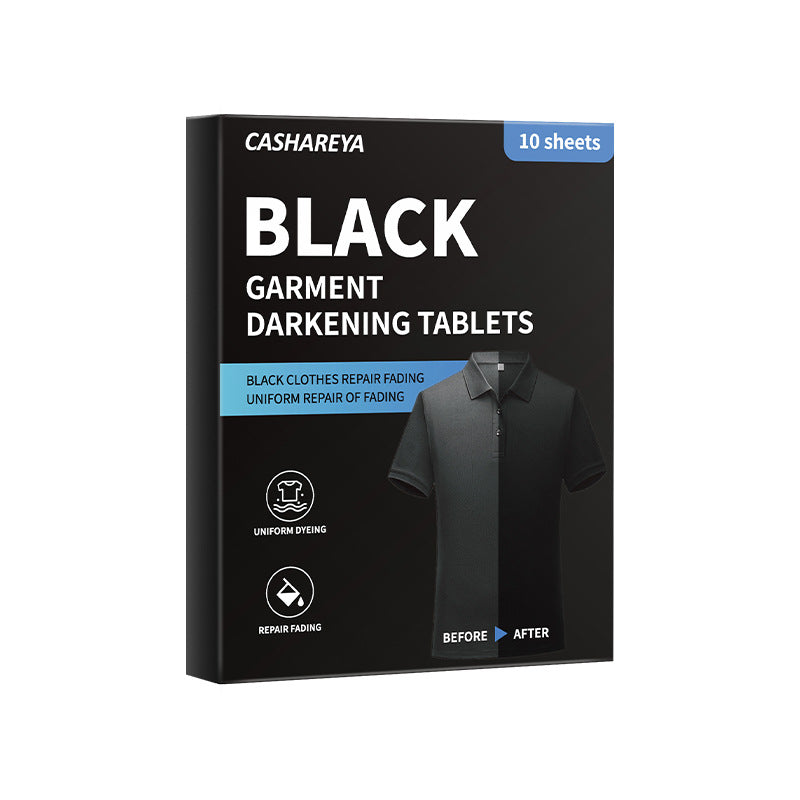🔥5 cajas (50 comprimidos)🔥Hojas negras para reparar ropa