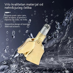 👍【2 komada】Mehanički ručni trimer za nos u vintage stilu