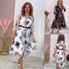 🌸💥【S-5XL】Nuevo vestido estampado elegante