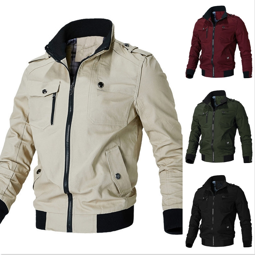 🔥【50% DE DESCUENTO】【M-5XL】Chaqueta Militar Nueva para Hombre 2025