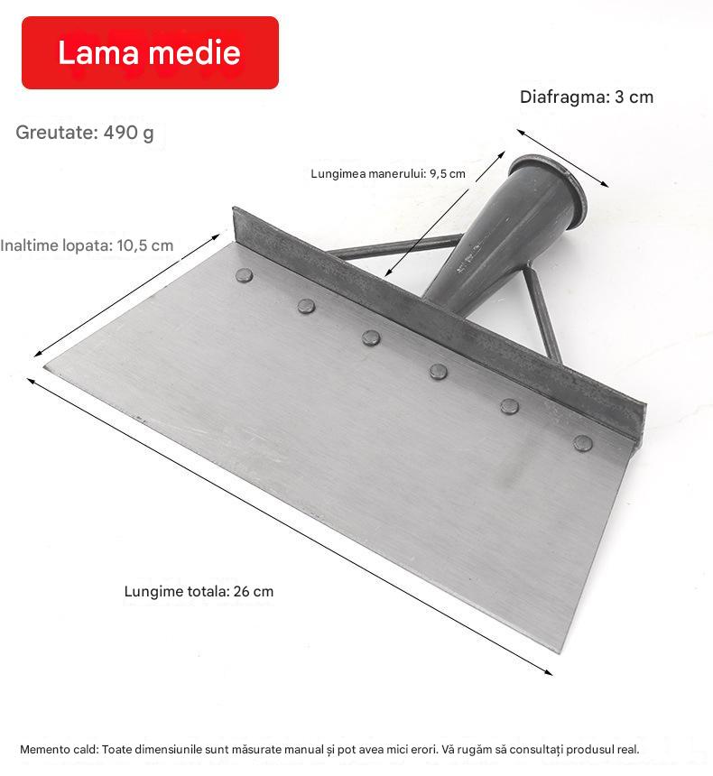 🐖🐏🐓La pala para herramientas de limpieza de estiércol de acero al manganeso es adecuada para jardinería para eliminar malezas y fertilizantes