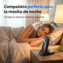 ⏳🔥¡50% DE DESCUENTO POR TIEMPO LIMITADO! 🌈Soporte de carga inalámbrica rápida 3 en 1