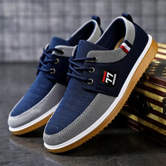 🔥El segundo par está a mitad de precio🔥💥2026 Zapatos casuales de lona transpirable para hombres