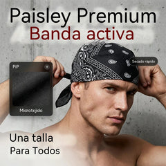 🤠💯【Juego de 6 piezas】Pañuelo clásico para motociclistas y deportistas.