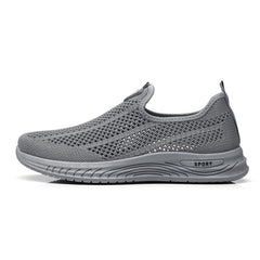 【39-44】Zapatos casuales de malla transpirables, cómodos, antideslizantes y fáciles de usar para hombres