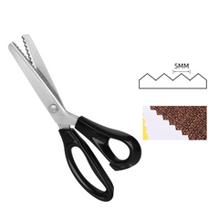 🔥✂️ Tijeras dentadas para tela, disponibles en 5 tamaños.
