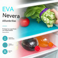 8 piezas 🧊🛡️ Protectores impermeables para estantes de refrigerador — Antideslizantes, fáciles de limpiar y aptos para contacto con alimentos — Mantén los estantes ordenados y frescos ✨