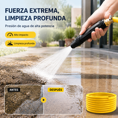 🔥Compre 1 y obtenga 1 gratis（🔥2 juego ）Último día con 55% de descuento: Pistola pulverizadora de alta presión para uso doméstico