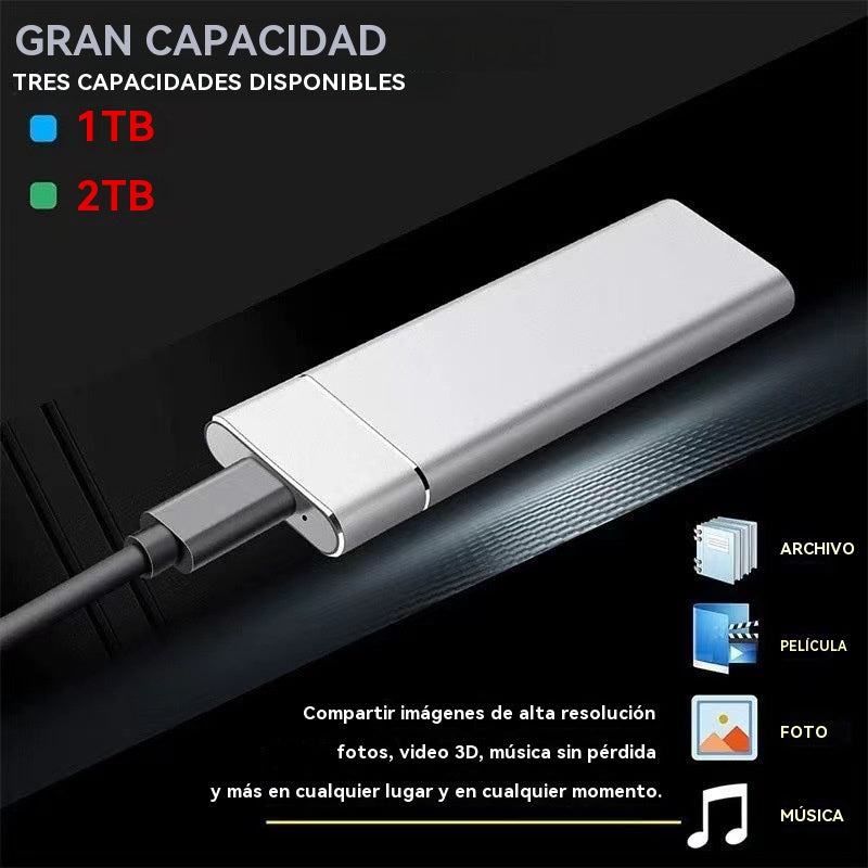 💾【16T】🔥Nuevo disco duro móvil portátil de alta velocidad y gran capacidad