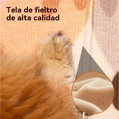 🏆【Producto más vendido】Rascador de pared para gatos, no requiere instalación, deja que tu gato libere sus emociones libremente.