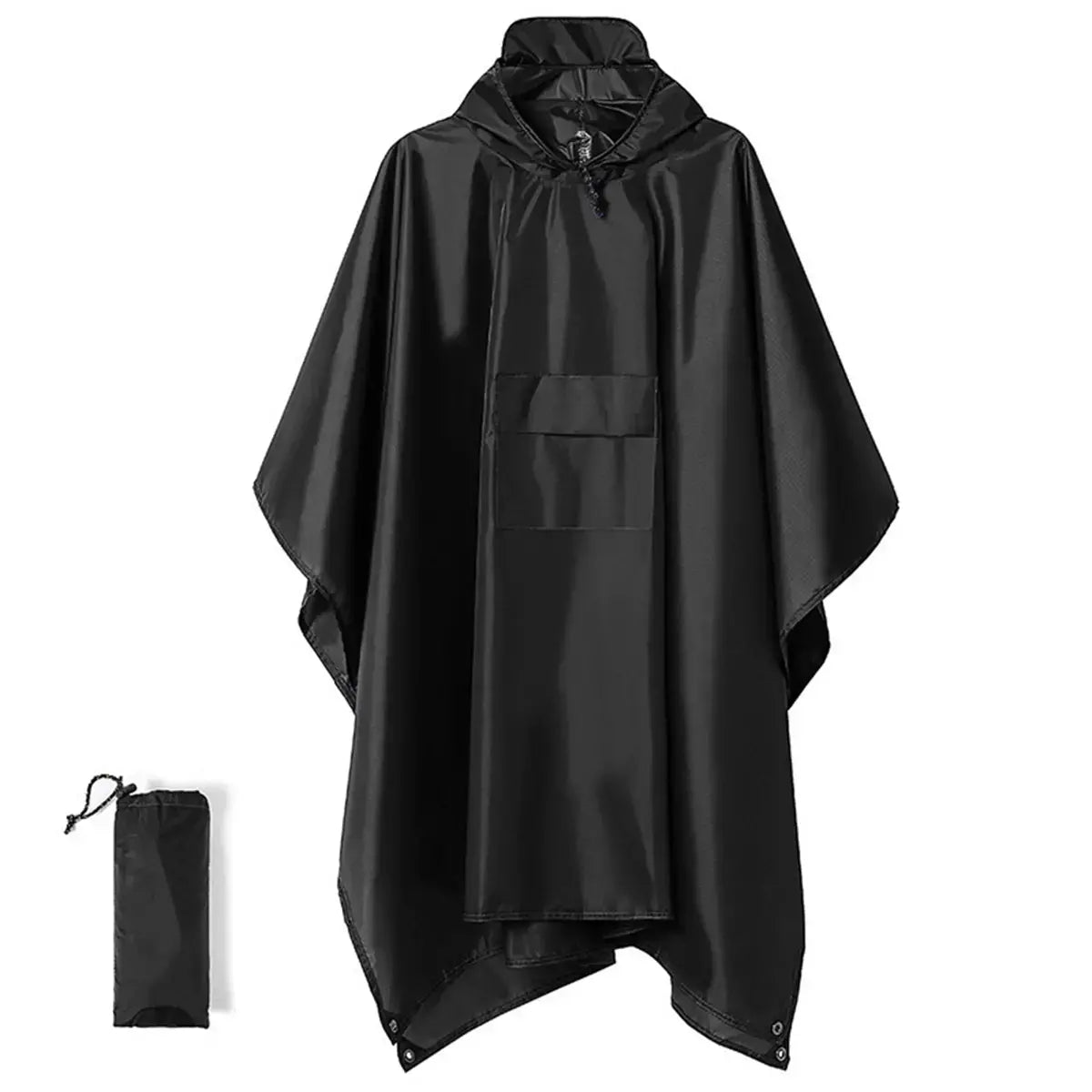 🏕️ Poncho de Lluvia Multifunción 3 en 1 | Capa Impermeable + Tienda de Campaña + Manta de Suelo | Para Senderismo y Camping 🌧️