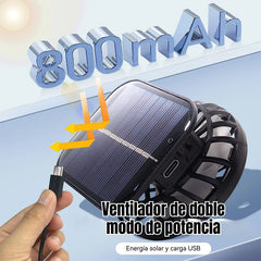 🌞🎁 ¡El Regalo Perfecto para Él! Sombrero Solar con Ventiladores Integrados y Protección Total contra el Sol 💨🧢
