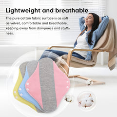 【5 artículos 26€】Toallas sanitarias y ropa interior reutilizables, impermeables al grafeno
