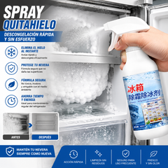 🔥Promoción último día 49% OFF - 🧊Spray descongelante para frigorífico-congelador