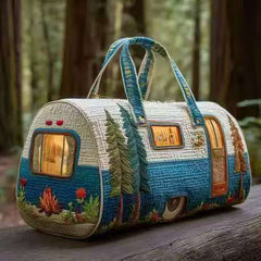 🔥【Oferta especial por tiempo limitado】✨Nuevo bolso tote de viaje multifuncional con estampado de autobús