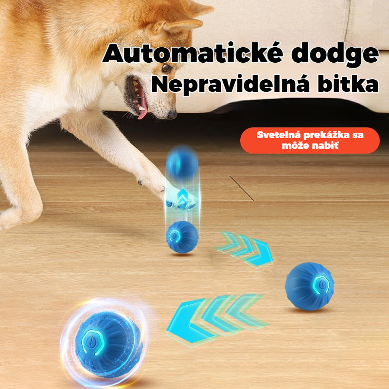 🐶🎁Intelektuálna interaktívna skákacia loptička pre domáce zvieratá