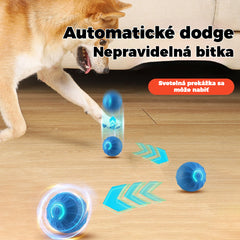 🐶🎁Intelektuálna interaktívna skákacia loptička pre domáce zvieratá