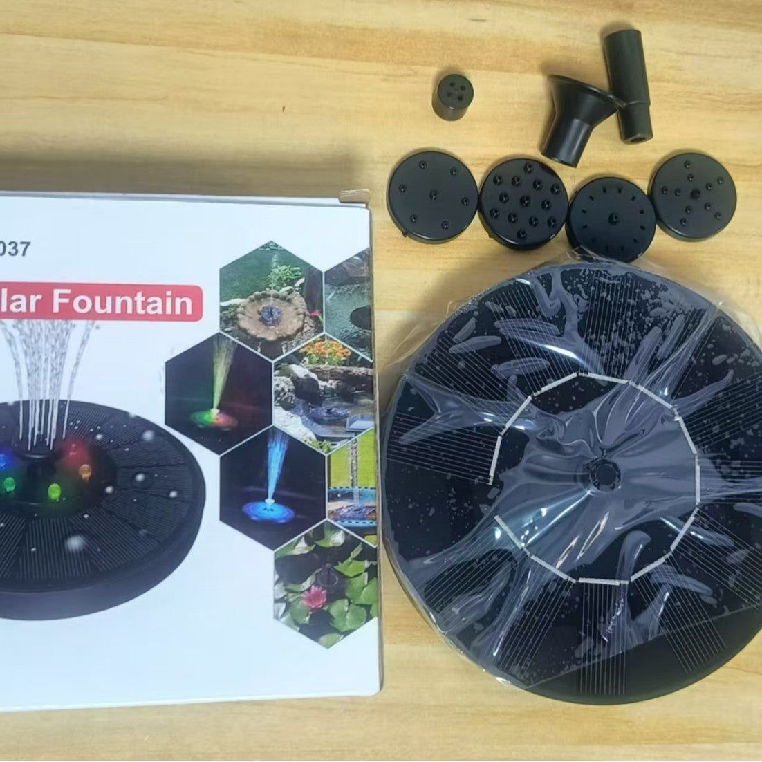 💥50%OFF💥Fuente de agua alimentada por energía solar
