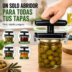 ☀️🔥Compre 1 y obtenga 1 gratis（2 piezas）🔧✨ Abridor Multifuncional Antideslizante – Abre Botellas y Latas sin Esfuerzo 💪
