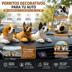 🐶【Compra 1 y obten 1 gratis】 ¡El perro lindo y dominante con la cabeza temblorosa te acompañará para ser próspero en todo momento!