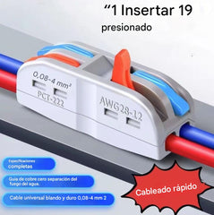 🔥¡Reducción de precio promocional!⏳⏳【30/60 piezas】Conector de cable eléctrico multifuncional