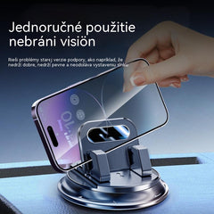 🎯 50% ZĽAVA NA VŠETKO! Otočný držiak na telefón – bezpečné upevnenie na palubnú dosku, guma s vysokou priľnavosťou 🧭🔄 【Zaručená kvalita】