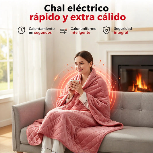 🔥✨ USB-ről működő, fűthető vállkendő – Gyors felfűtés | Többfunkciós, 5 V-os elektromos takaró | Meleg és puha | Tökéletes választás irodába, otthonra és utazáshoz 🧣