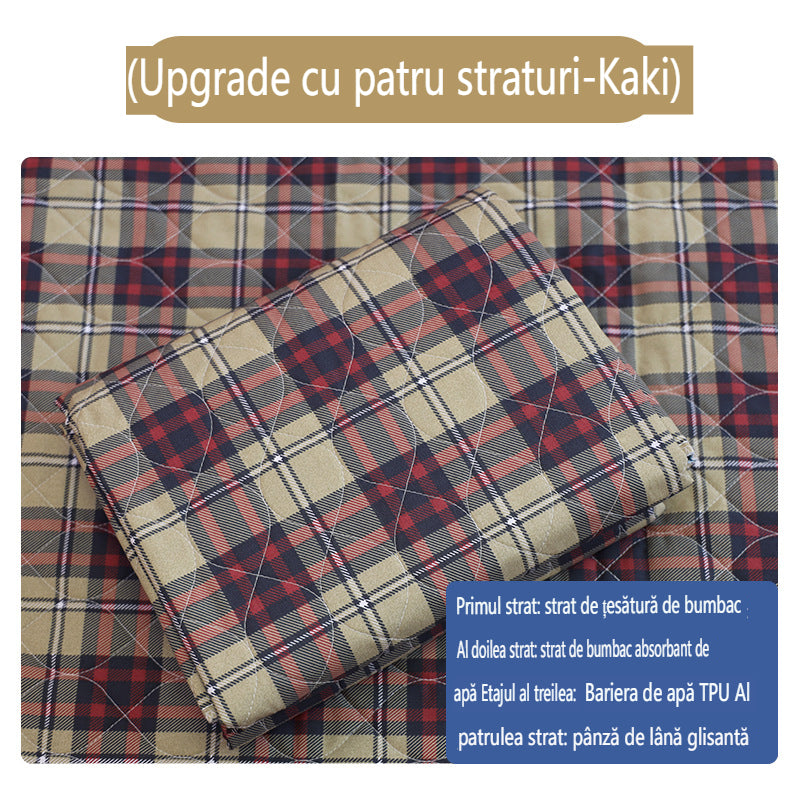 【45*60cm】🛌Almohadilla para pañales para adultos lavable de cuatro capas y almohadilla para el cuidado del pañal transpirable