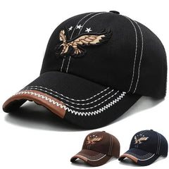 🔥 Productos más vendidos【2 piezas】💙Gorra de béisbol con bordado de águila