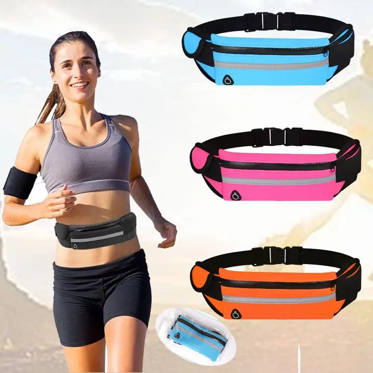 🎒 ¡Riñonera multifuncional para deportes y ocio, invisible, segura, espaciosa e impermeable!