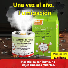 💨 Bomba de Humo Mata Insectos – Elimina Cucarachas y Mosquitos en Toda la Casa