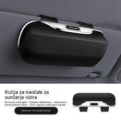 🕶️🚗Futrola za automobilske naočale s štitnikom od sunca ｜ Pogodno za sva vozila