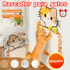 🏆【🔥Venta caliente】Rascador de pared para gatos que no requiere instalación - Rascador vertical Cube