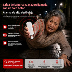 🚨🔦 Llavero de Alarma de Seguridad Personal 130dB | Sirena de Emergencia con Modo por Vibración, Linterna Recargable y Luz Estroboscópica | Para Mujeres, Mayores, Viajes y Hoteles 🛡️