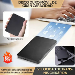 【4TB】 Actualiza a un disco duro externo portátil/disco duro mecánico de mayor capacidad.