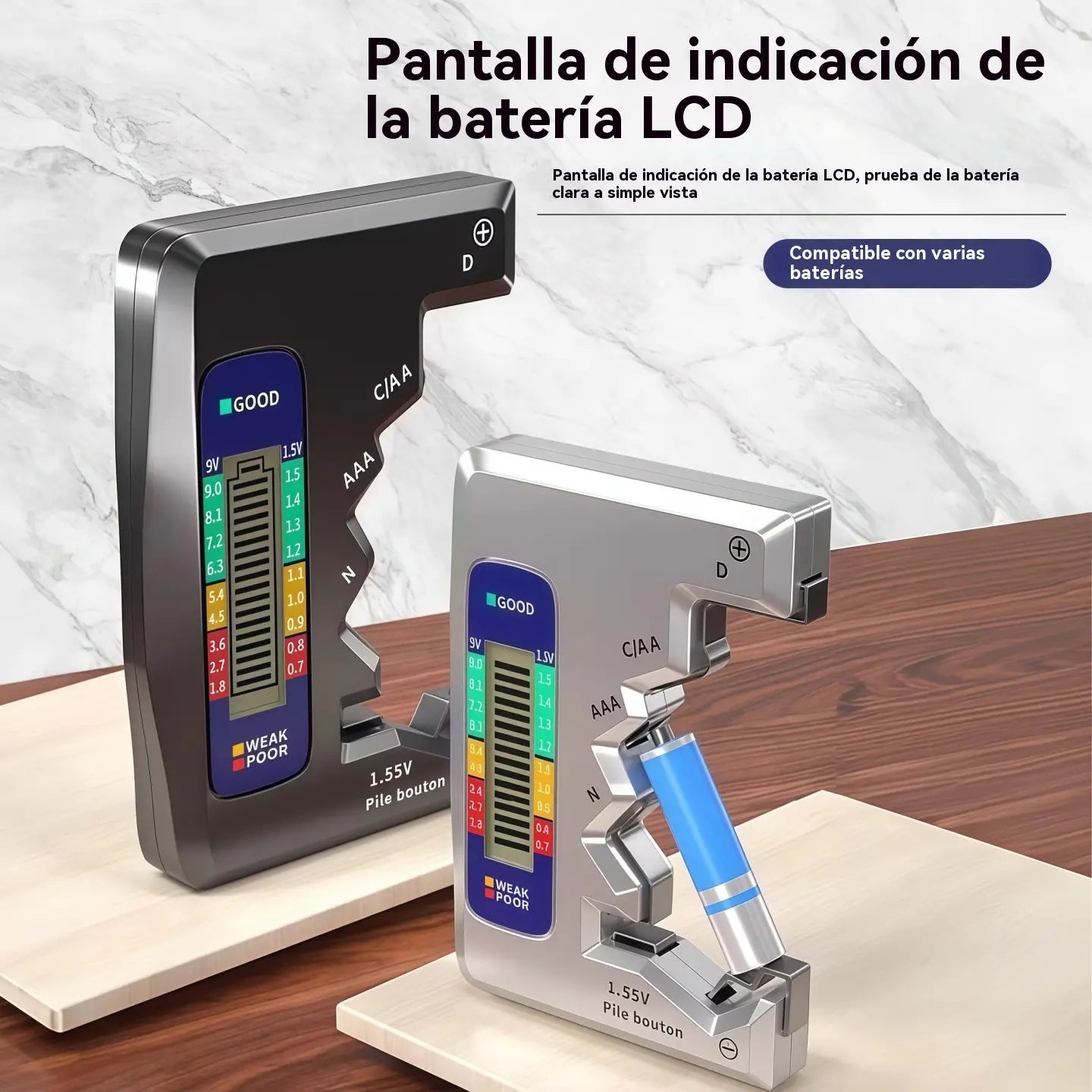 ⚡【2 unidades a 26 euros】Los comprobadores de batería te hacen la vida más fácil