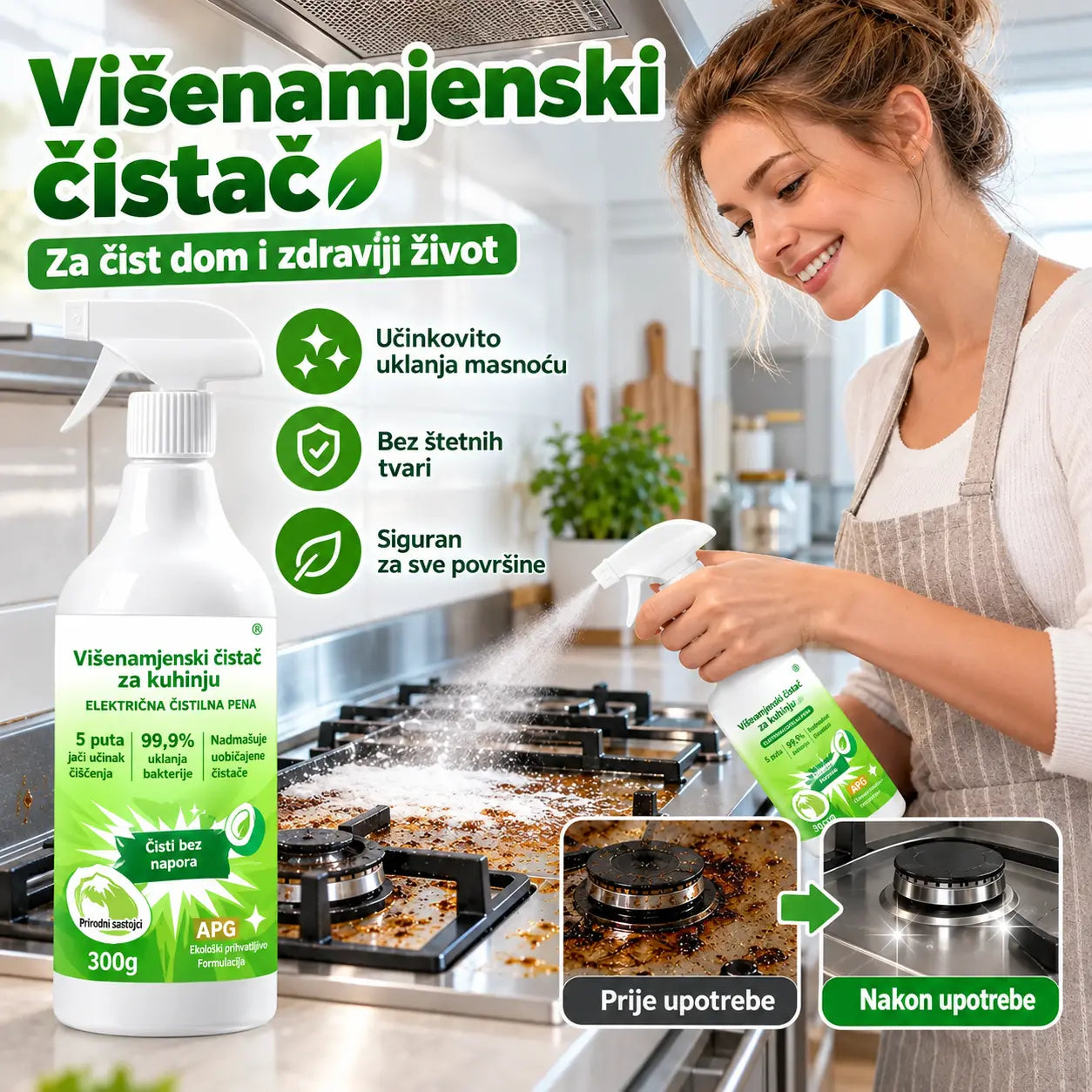 🔥 Promocija 2026 50% POPUSTA🔥Univerzalni sprej za čišćenje, bez ispiranja