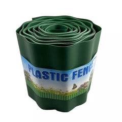 [15cm×9m]Valla decorativa de plástico para jardín, barandilla de protección para el borde del césped